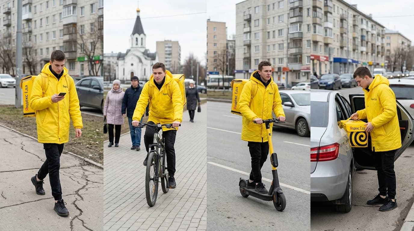 Транспорт курьера: пеший, вело, самокат, авто — что выгоднее